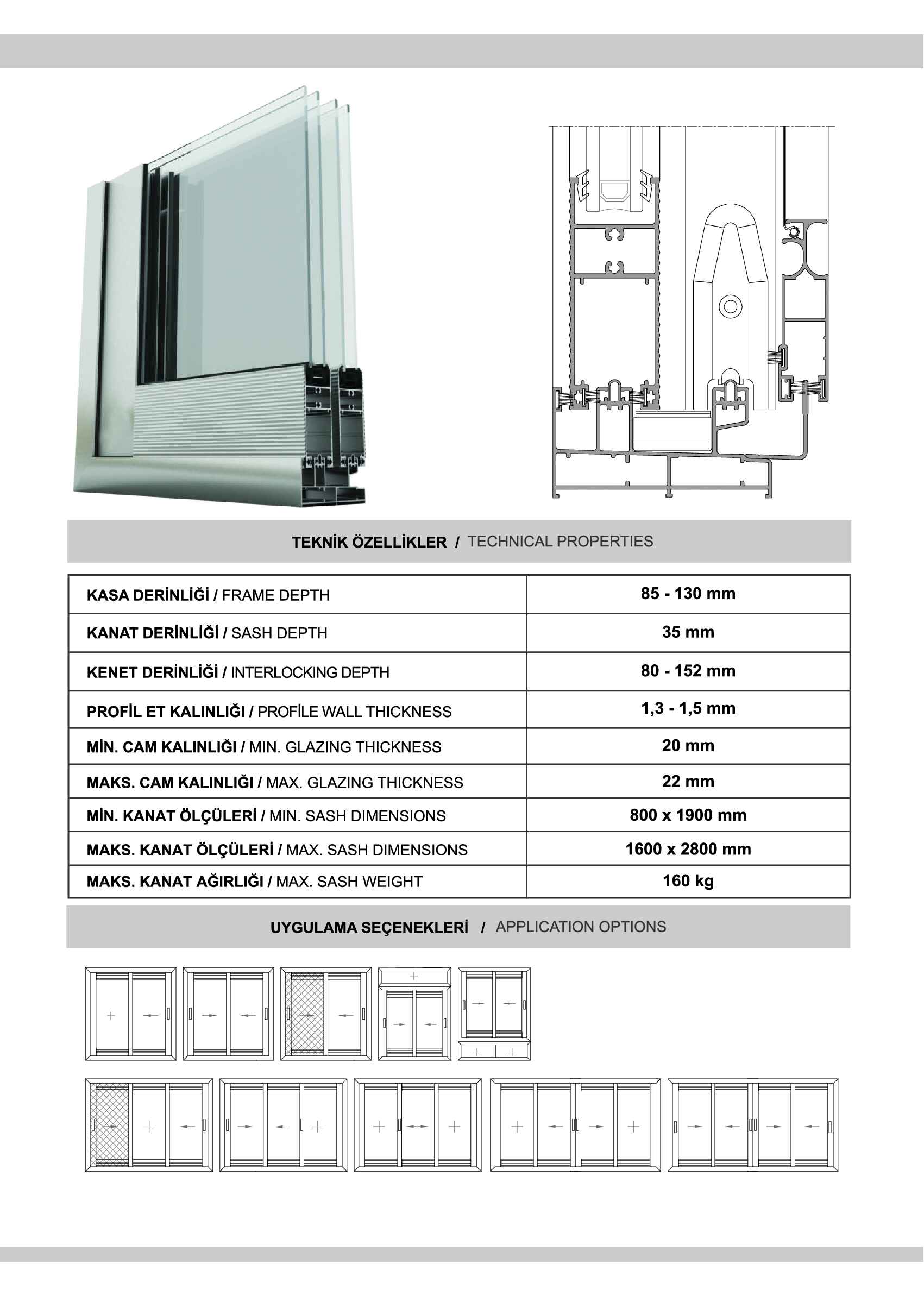 Sürme Yalıtımsız Alüminyum 2